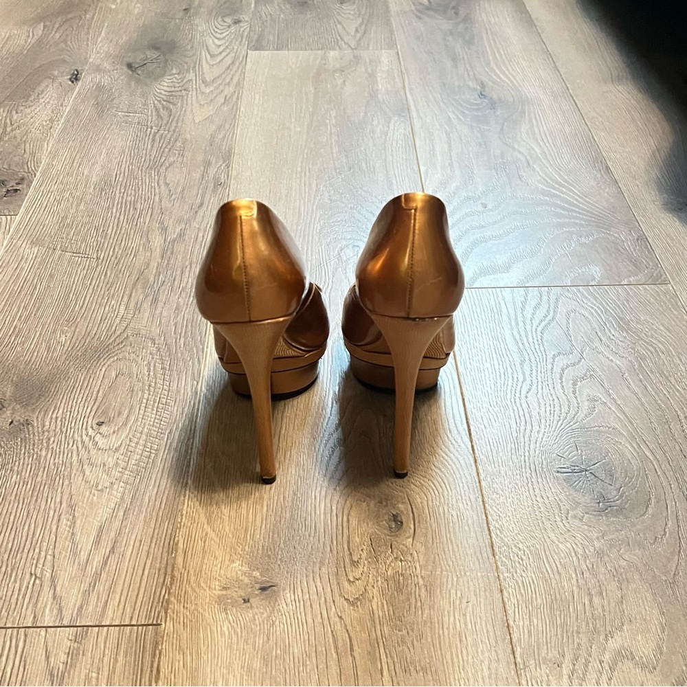 Brian Atwood peep tow platform pumps - Picture 4 of 8